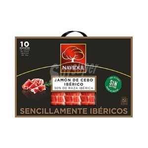 Maletín Jamón Ibérico Cebo 50% Raza Ibérica Navidul